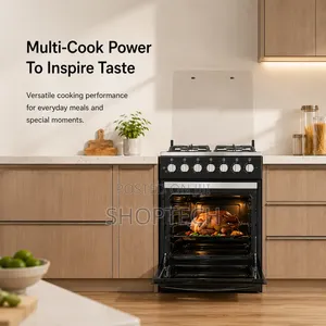 Syinix (Q60GC3)new Model 60by60
Standing Cooker 3+1