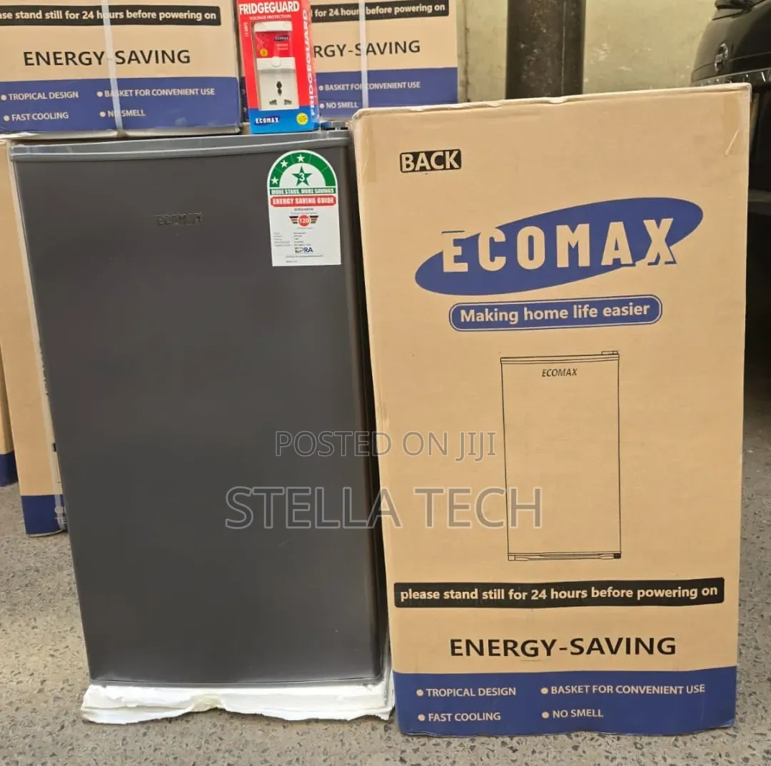 🔥Ecomax 90 Litres Dark Silver Single Door Refrigerator W