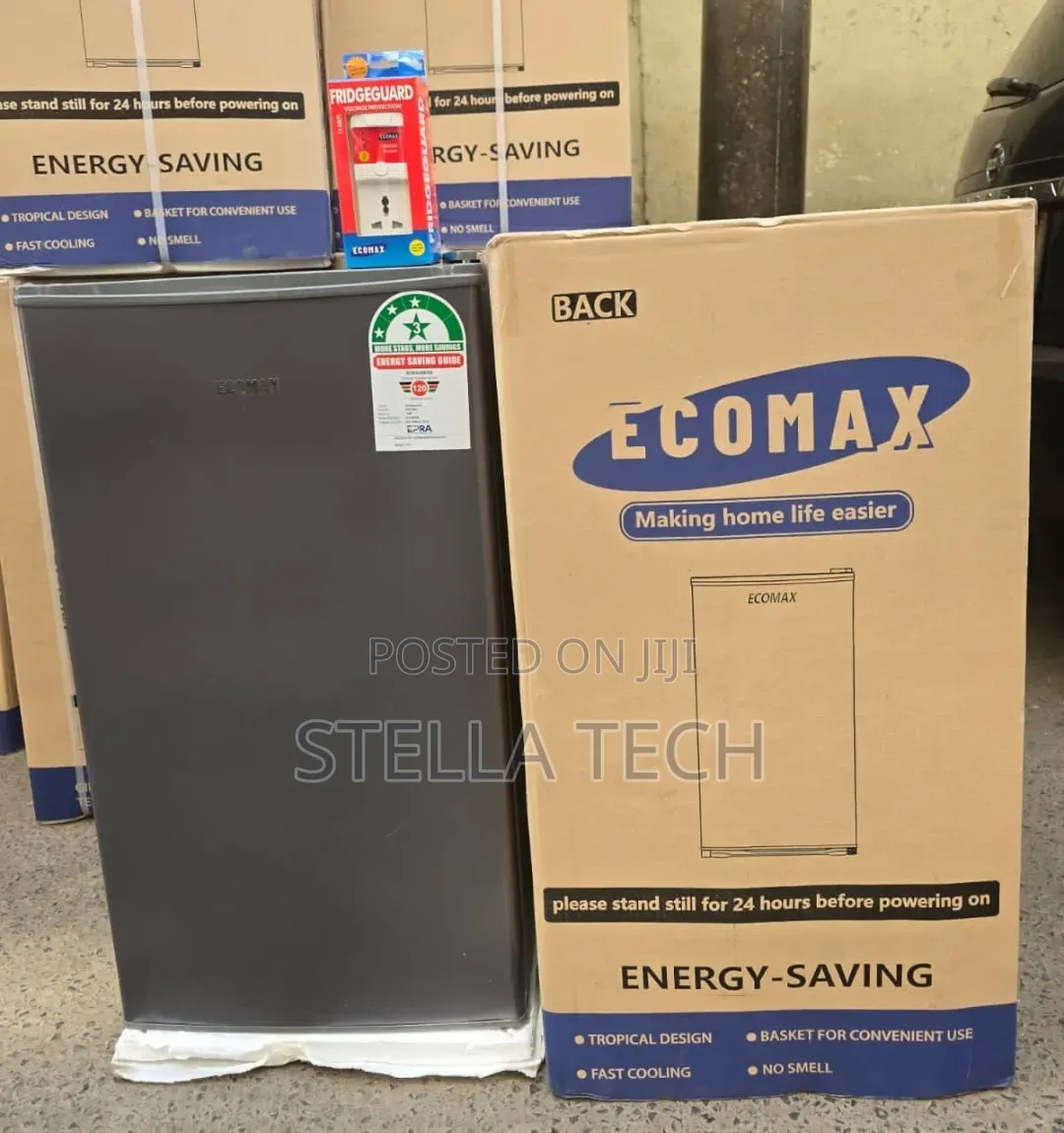 🔥Ecomax 90 Litres Dark Silver Single Door Refrigerator W