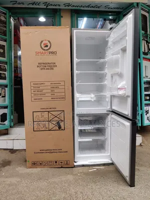 280litres Smartpro Fridge Defrost 350DBL Bottom Freezer With Dispenser