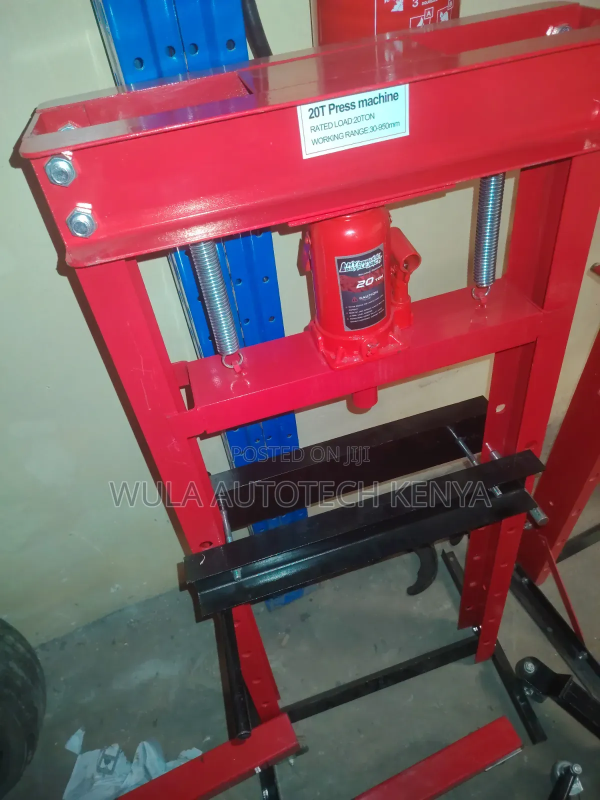 Adjustable Height Heavy Duty 20tns Manual Press Machine Sunshine