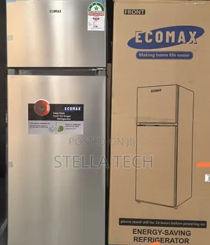 Ecomax 230 Litres Dark Silver Double Door Refrigerator