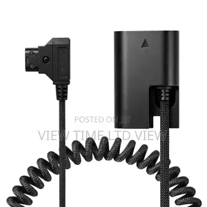 K&F Concept D-Tap to Canon LP-E6P Dummy Battery Adapter