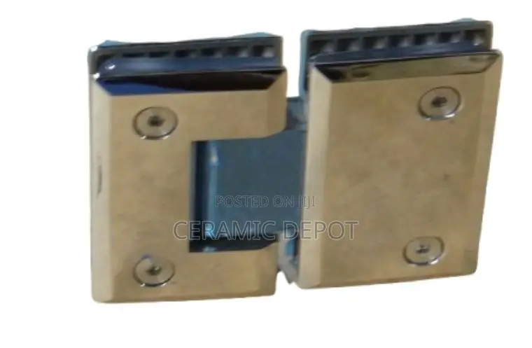 SS Glass Door Hinges 180D 5"