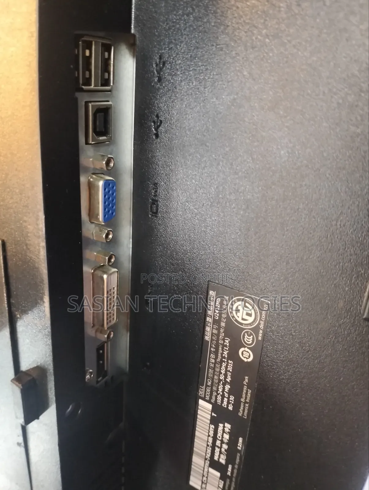 Dell U2412,mb 24 Inches Moniter