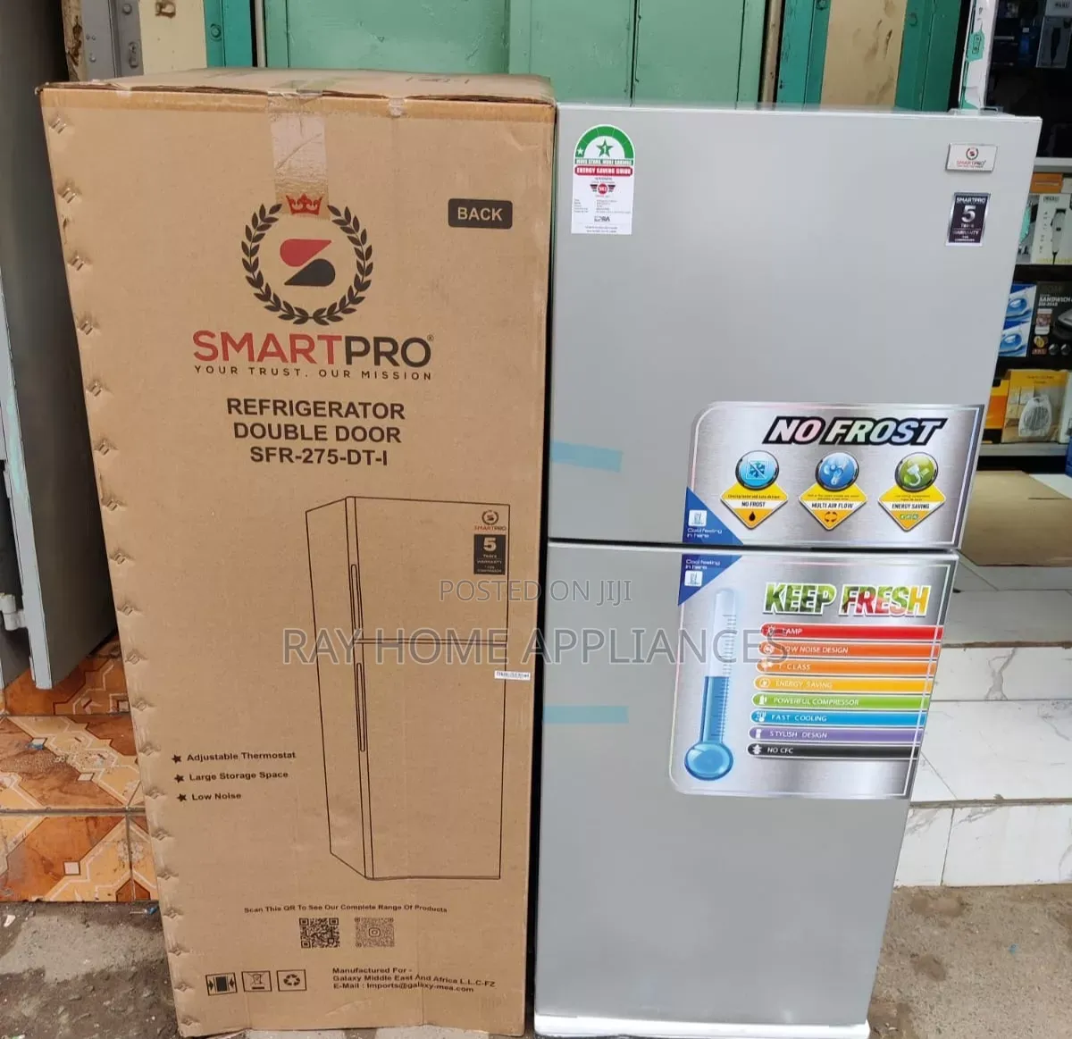 225litres Smartpro Fridge  No Frost 275DTI