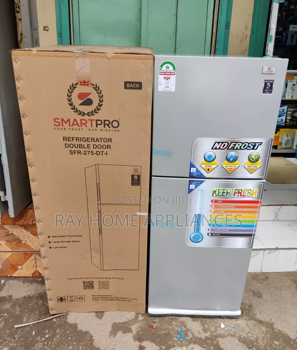 225litres Smartpro Fridge  No Frost 275DTI