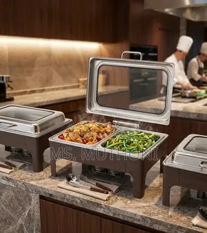 Premium Build 2 Compartments 9L Chaffing Dish