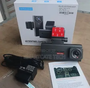 4G Dual Camera Dash Cam – Front & Rear Recording With GPS