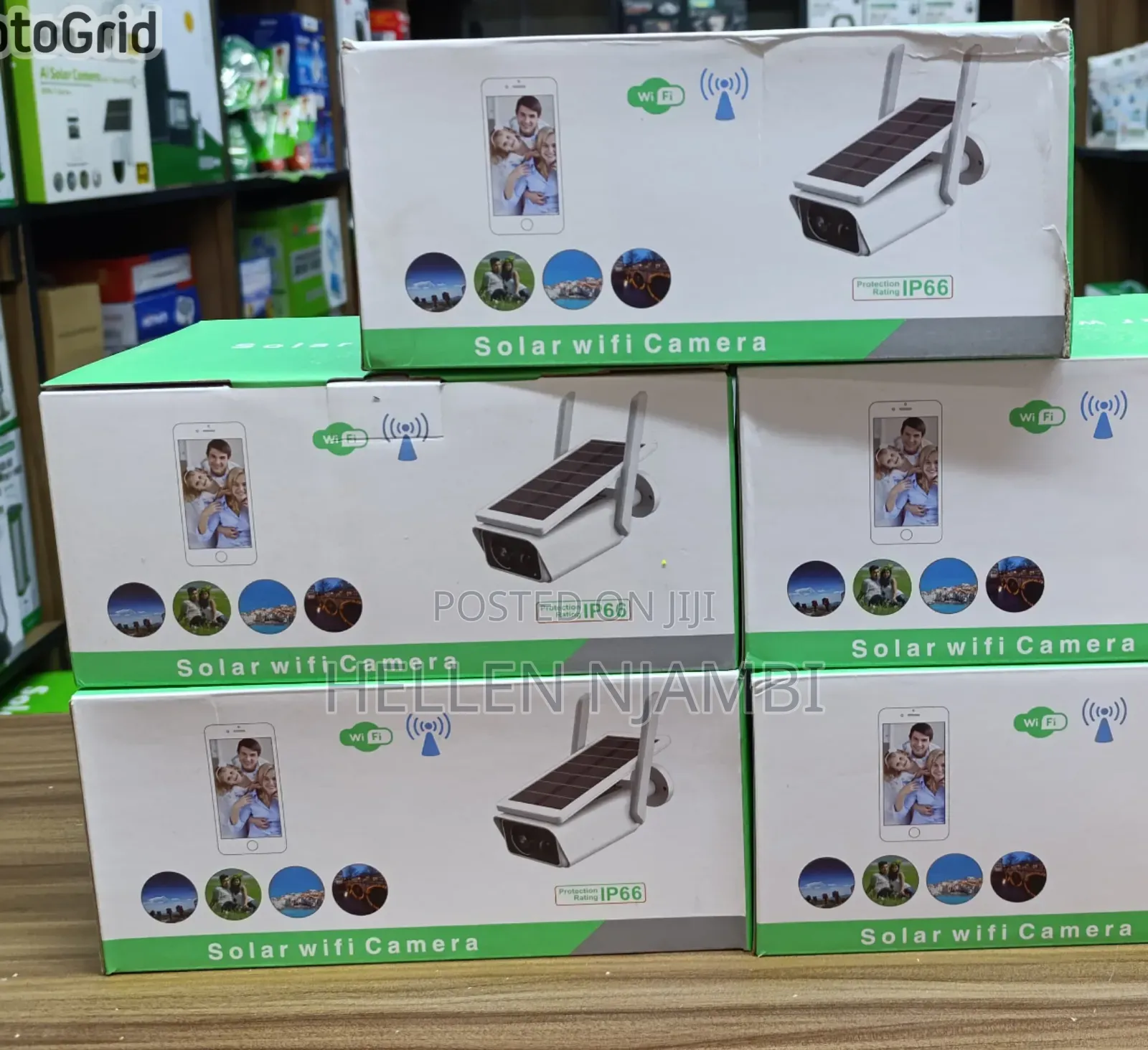 Solar WiFi CCTV Camera