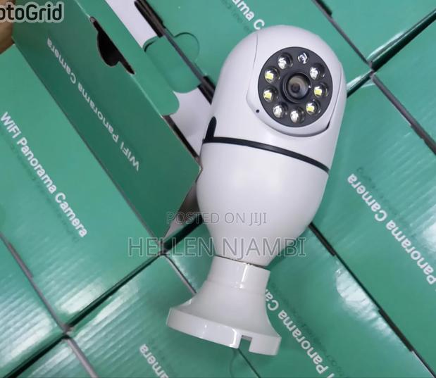 WiFi PTZ 3600 Rotating CCTV Camera Bulb