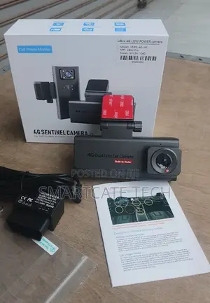 4G Dual Lens Dash Cam – Real-Time Tracking & Full HD Recording