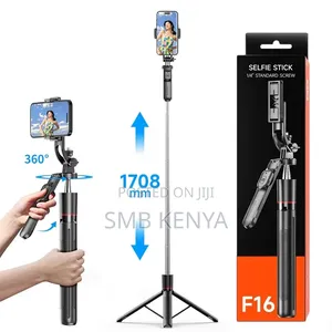 F16 Mobile Phone 67 Inches Long Selfie Stick Tripod With 1/4