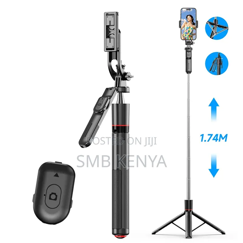 F16 Mobile Phone 67 Inches Long Selfie Stick Tripod With 1/4