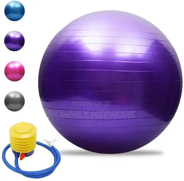 Exercise Yoga Ball With a Pump