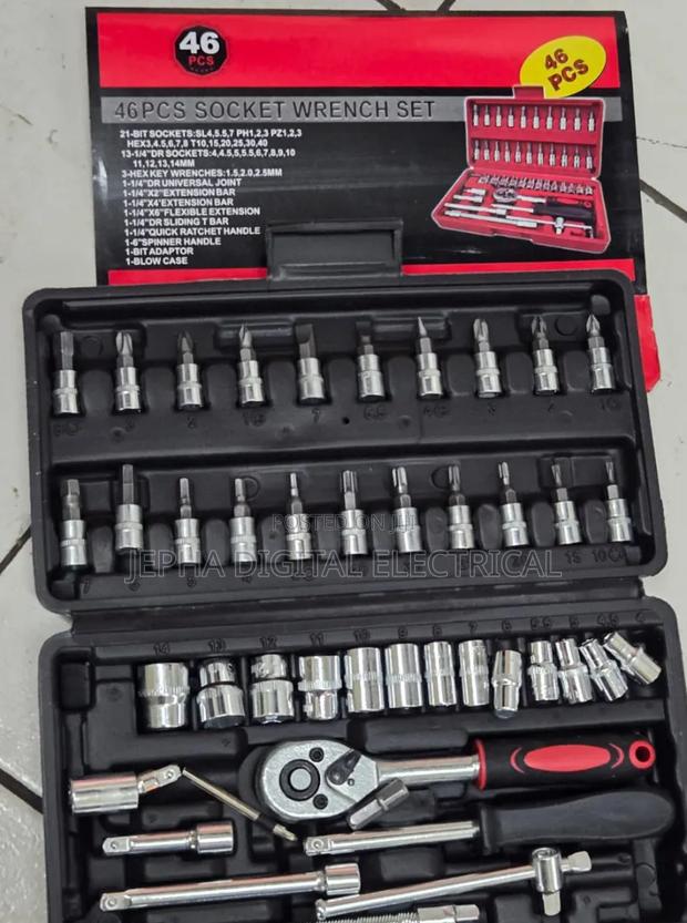 46pcs Socket Wrench Set