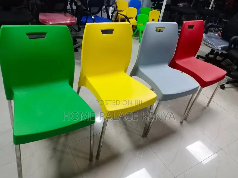 Dining Chair; Strong Stackable Plastic Dining Chair for Home