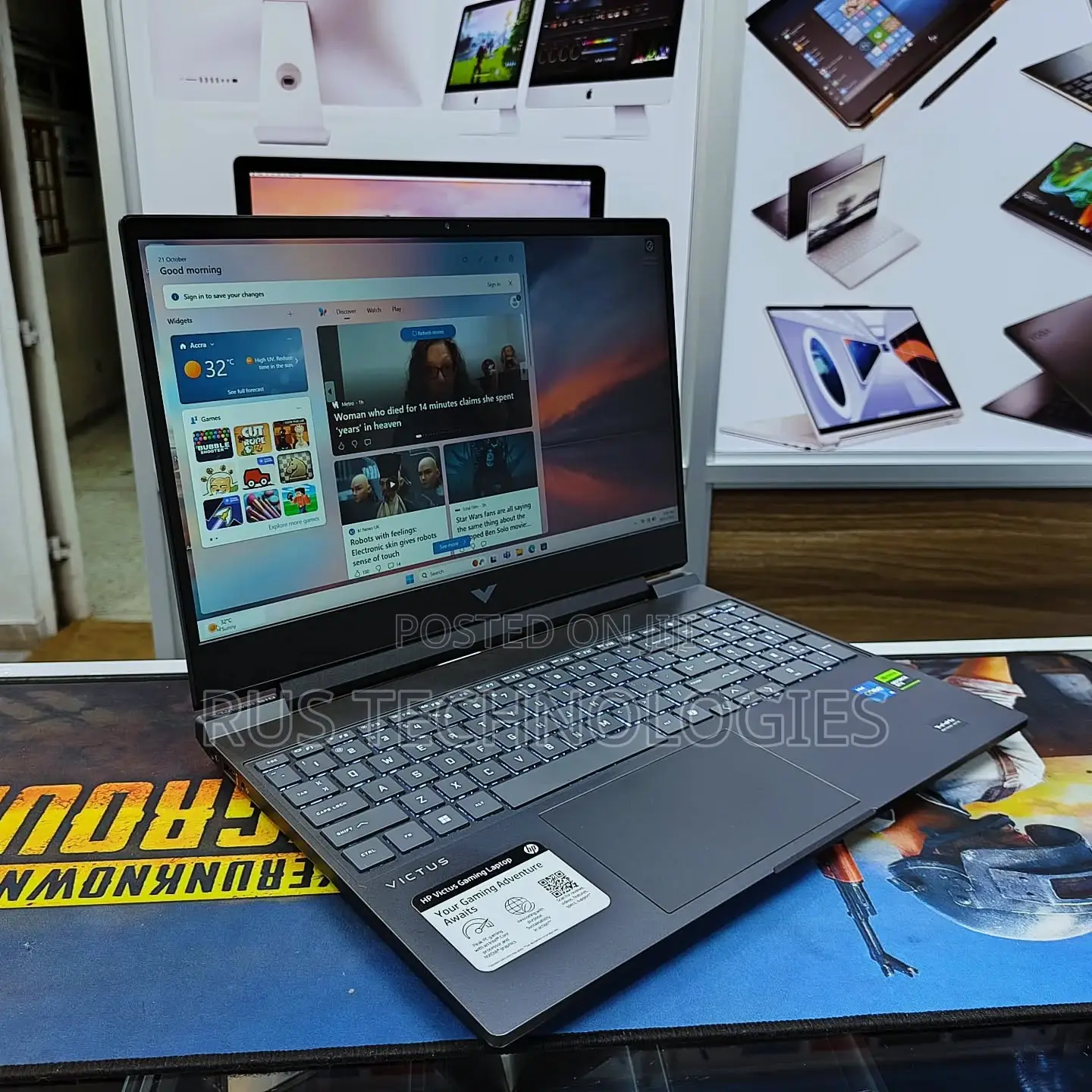 Laptop HP Victus 15 16GB Intel Core i5 SSD 512GB