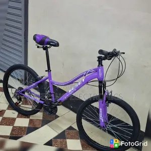 24" Suspension Bike With Gears – Durable Mountain Bicycle
