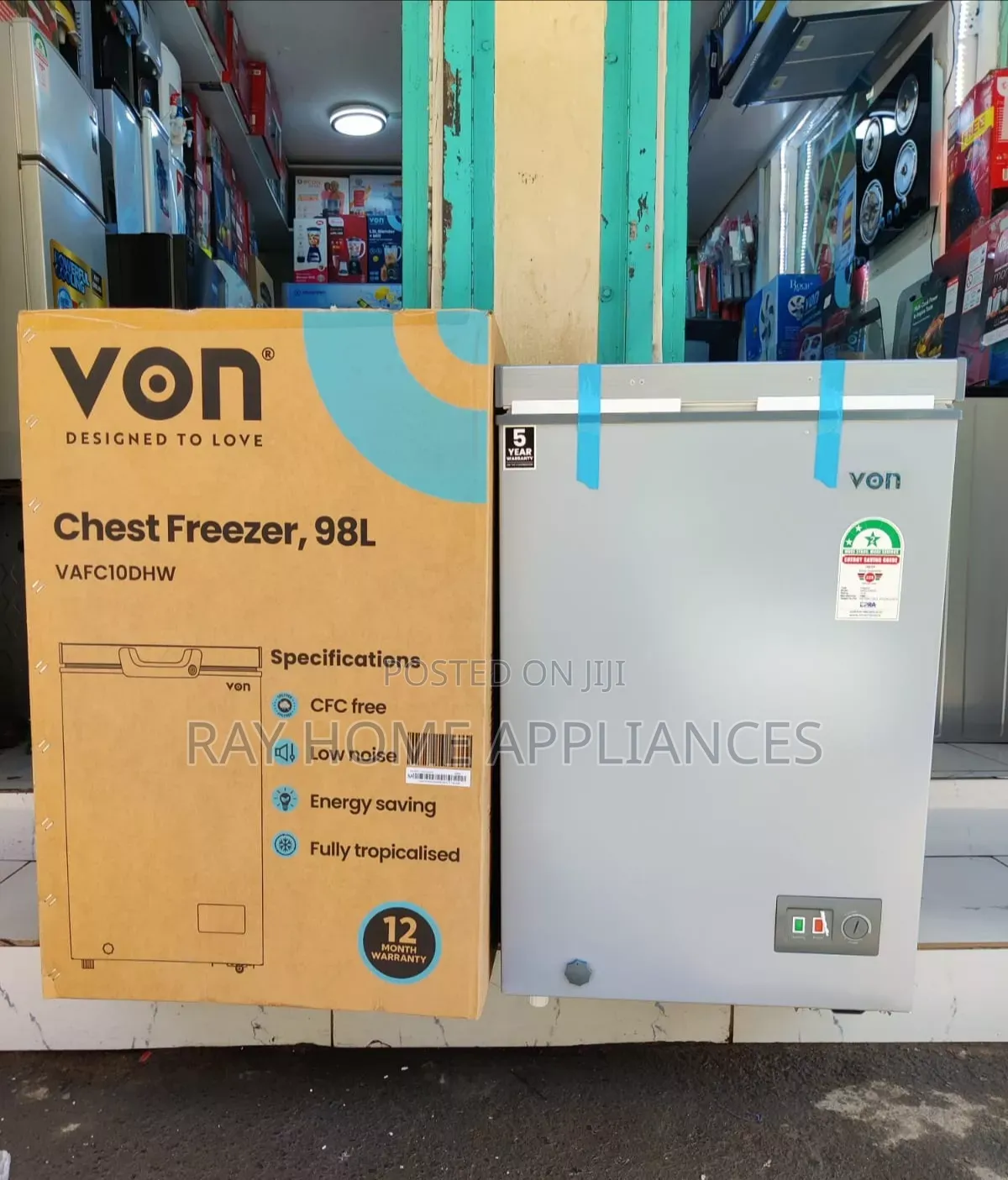 98litres Von Freezer