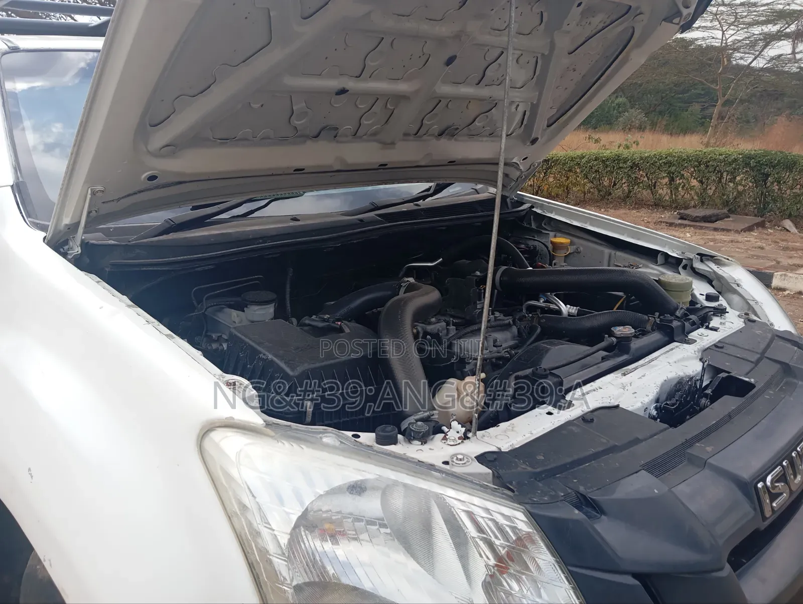 Isuzu D-MAX 2015 White