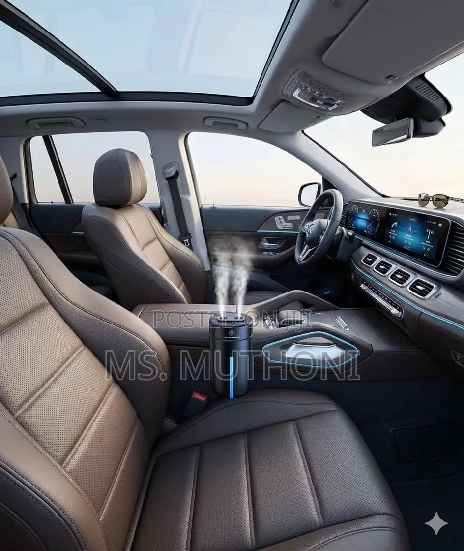 Portable Dual-Mist Car Humidifier and Diffuser