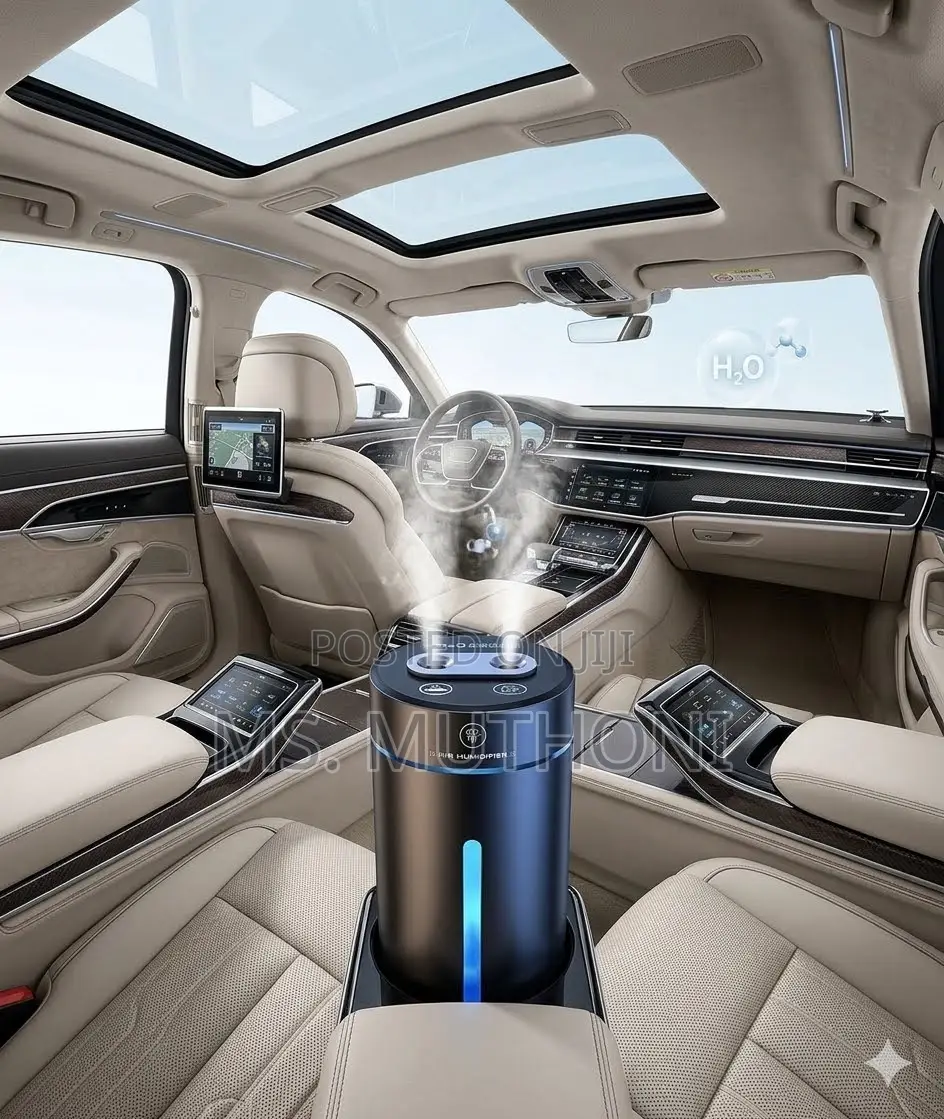 Universal Sleek Mini Car Air Purifier With LED Indicator