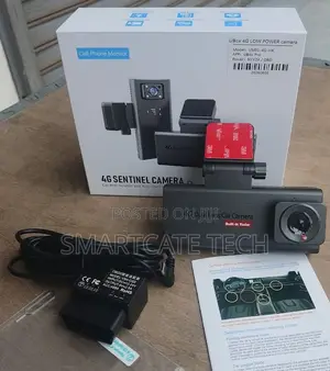 4G Dual Lens Dash Cam – Front & Rear HD Camera With GPS