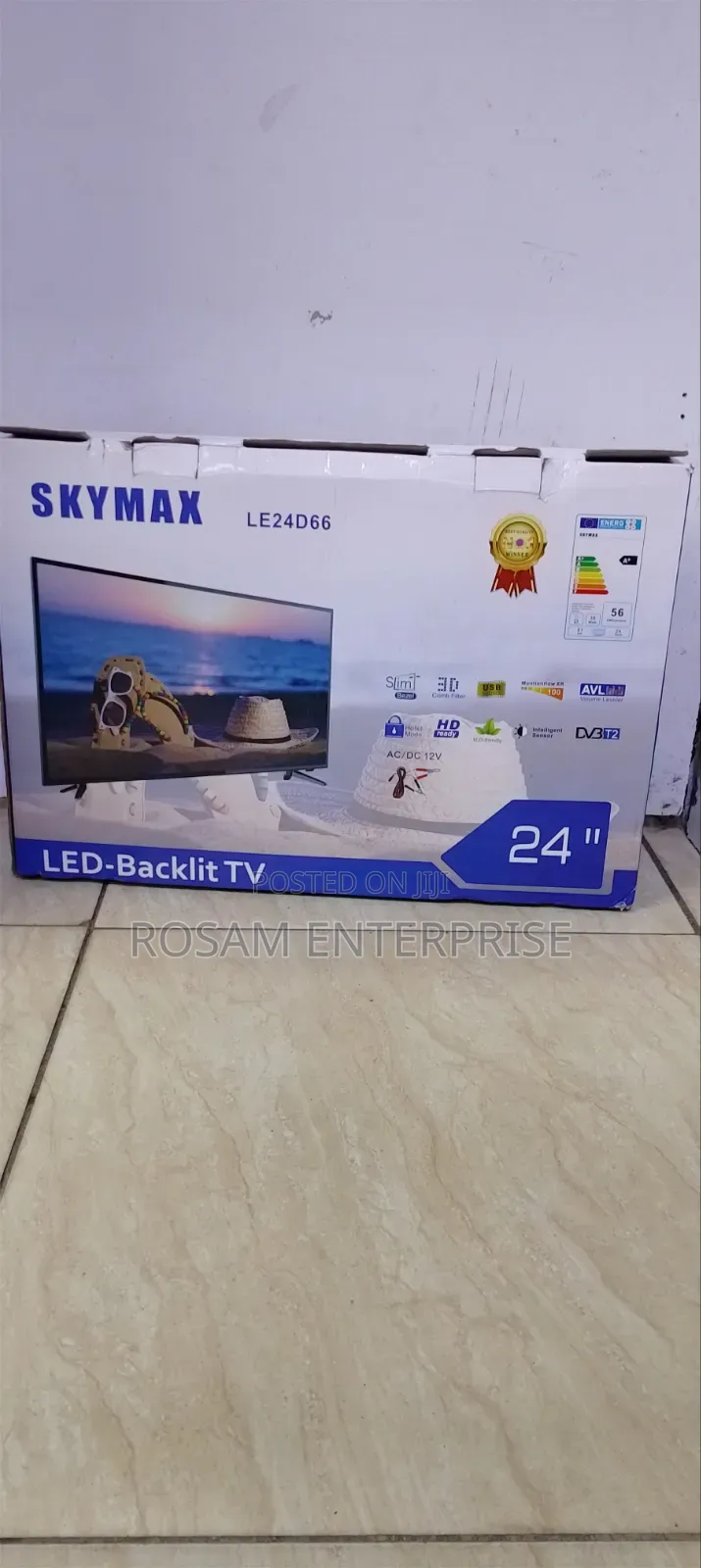 Skymax 24-Inch Led TV, Model Le24d66.