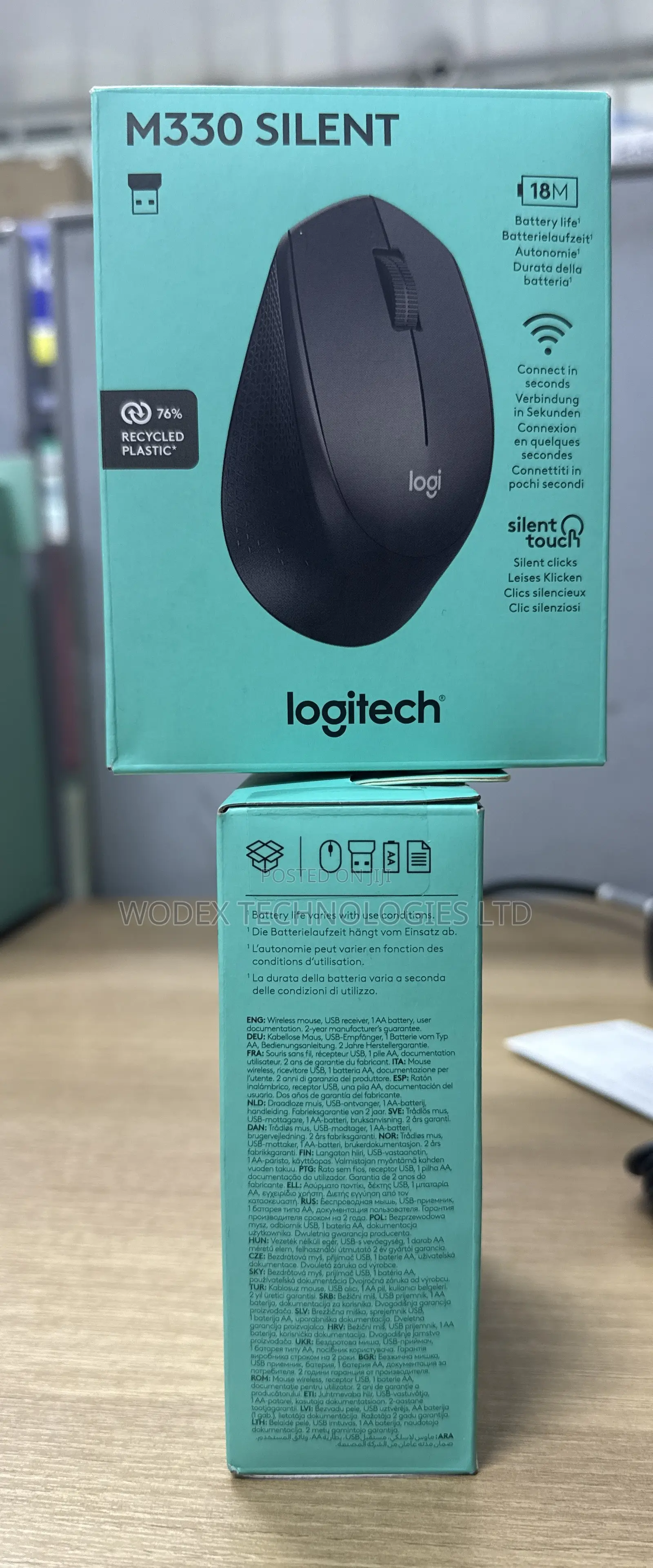 Logitech M330 Silent Wireless Mouse