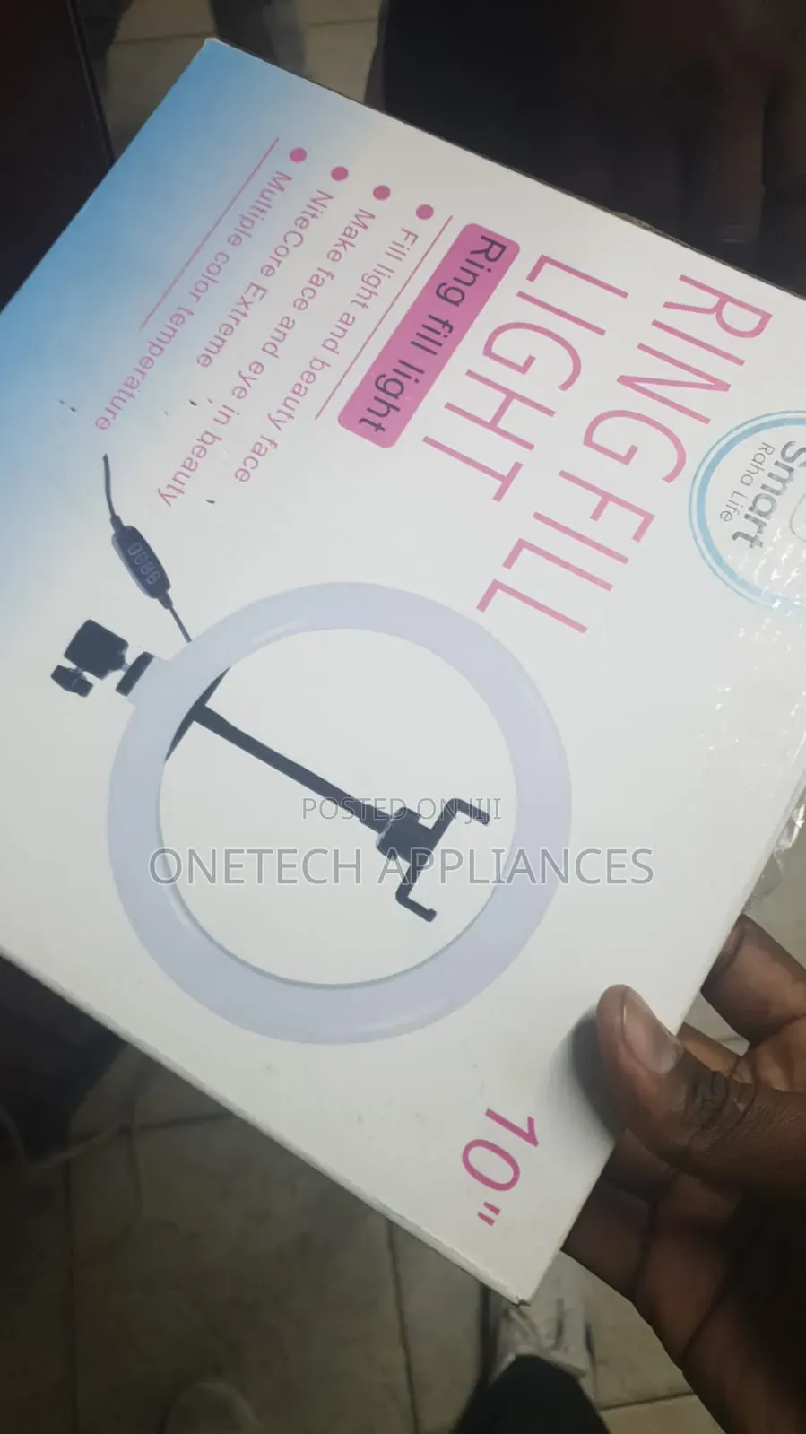 10inch Ringlight With a Tripod Stand