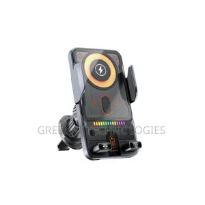 Dual Motor 900 Folding Wireless Charging Car Mount 15W Fast Charge
