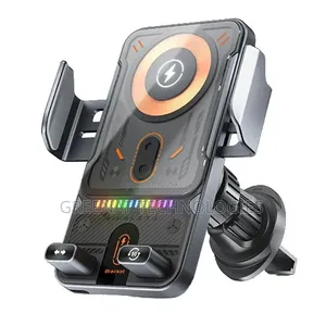 Dual Motor 900 Folding Wireless Charging Car Mount 15W Fast Charge