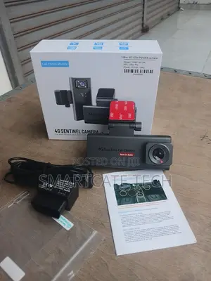 Smart 4G Dual Camera Dash Cam – Live Tracking & HD Recording