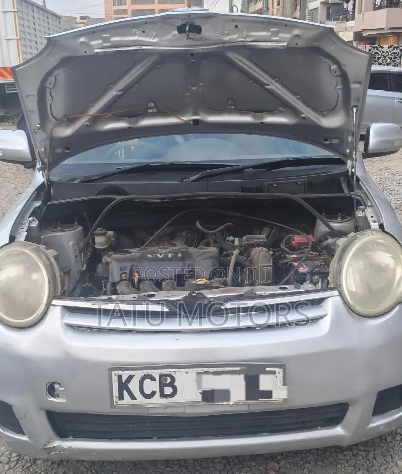 Toyota Sienta 2008 Silver