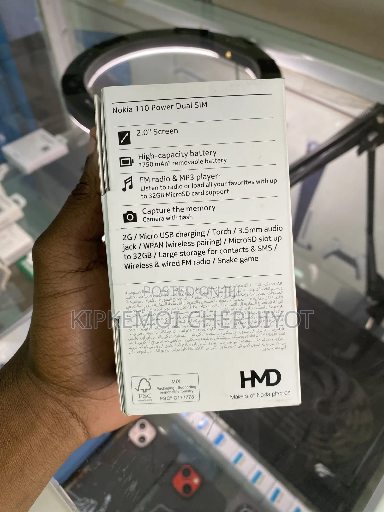 New Nokia 110 Black