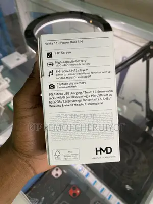New Nokia 110 Black