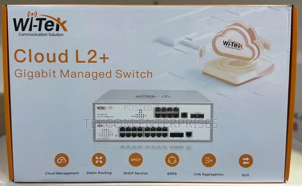 Wi-Tek Cloud L2+ Switch (Wi-Cms310gf)