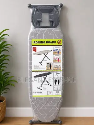 Metallic Ironing Board 110cm X 33cm X 74cm