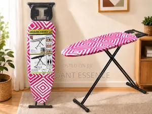 Metallic Ironing Board 110cm X 33cm X 74cm