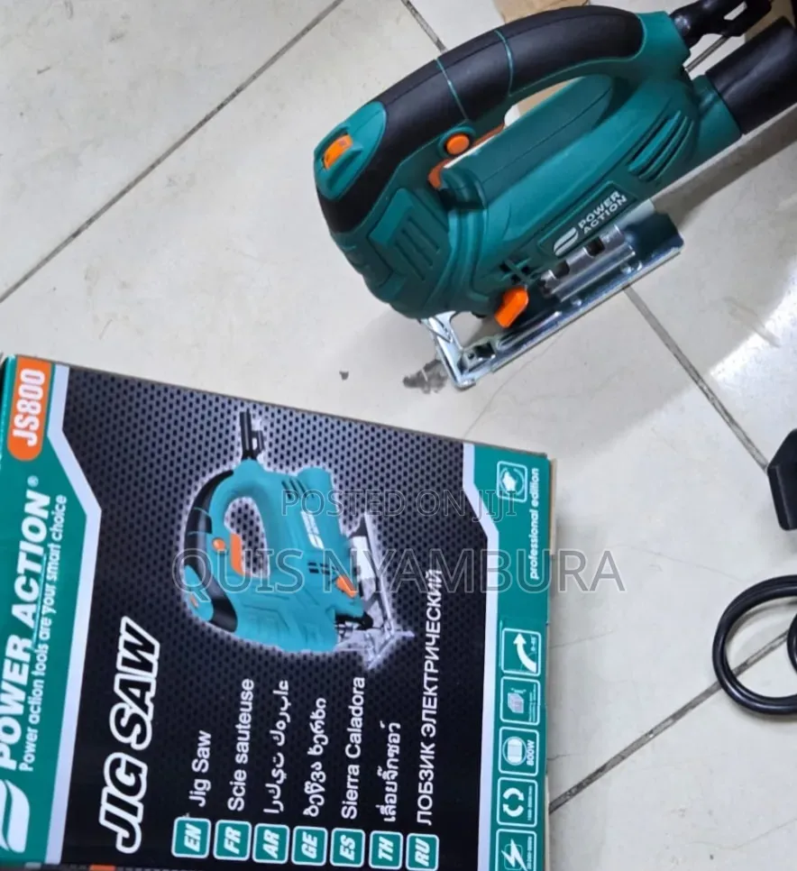 800w Power Action Jigsaw/ Electric Jig Saw Machine 800w
