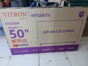 Vitron 50" Smart TV – Netflix, YouTube & Prime Video