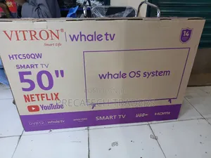 Vitron 50" Smart TV – Netflix, YouTube & Prime Video