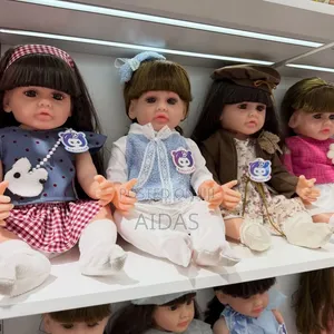 55CM Soft Silicone Reborn Baby Girl Doll Toy Lifelike Princess Toddler