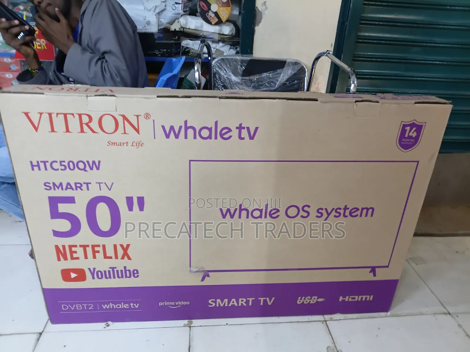 Vitron HTC50QN 50 Inch Smart TV – Full HD/Smart TV