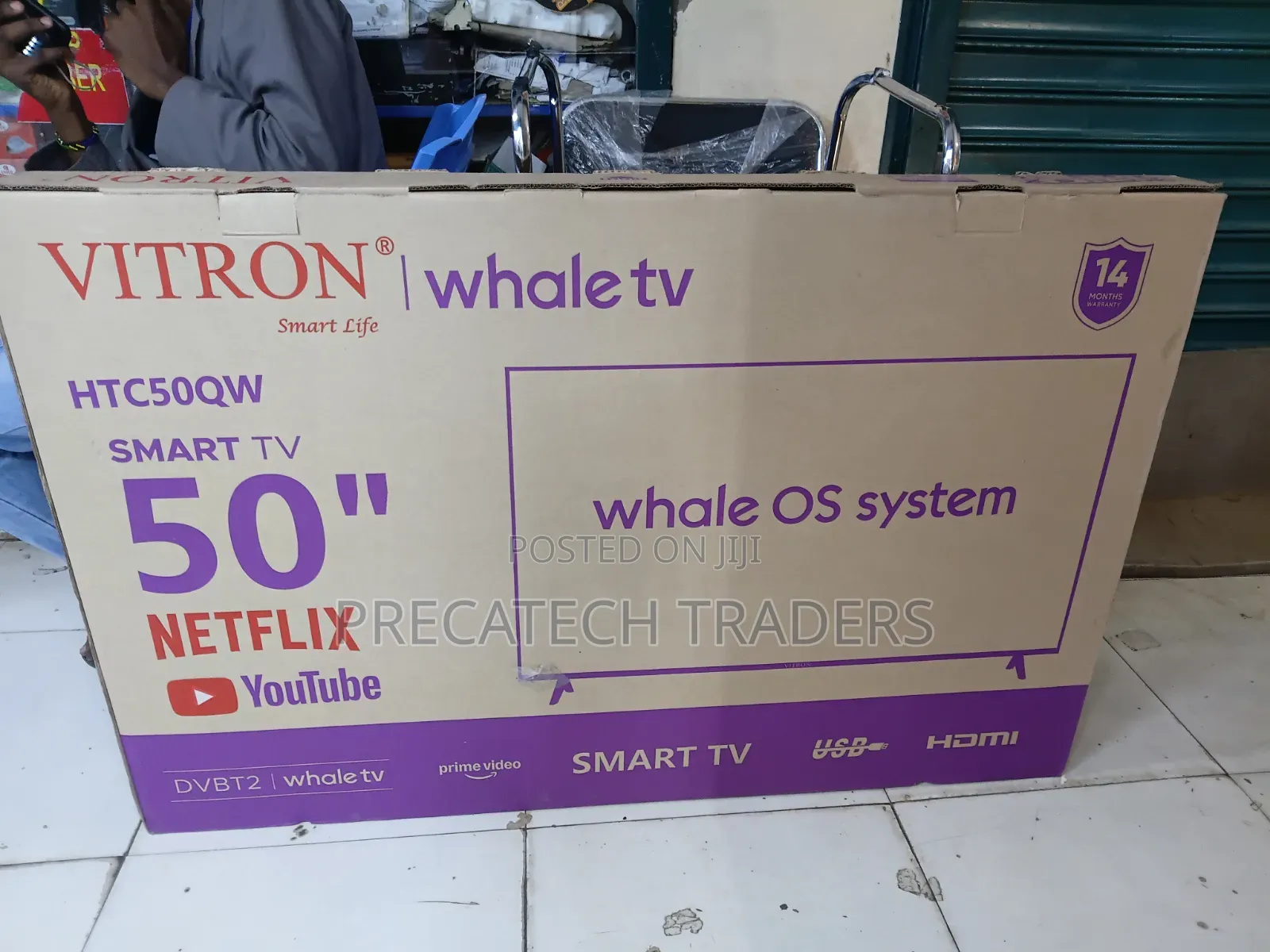 Vitron HTC50QN 50 Inch Smart TV – Full HD/Smart TV