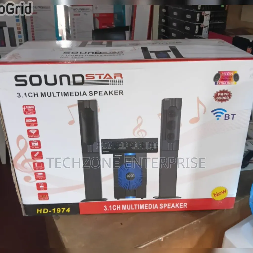 Sound Star Multimedia Speaker System 3.1 Ch -DH 1974  ,,