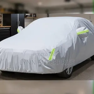 High Quality Universal Grey Car Cover With Fleece on the Inside Part