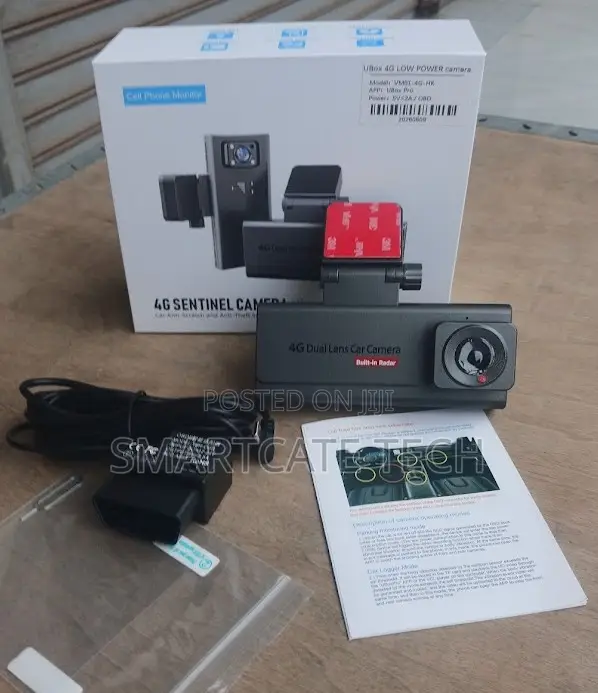 4G Dual Camera Car DVR – HD Recording, GPS & Night Vision