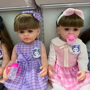 Soft Silicone Baby Girl Doll